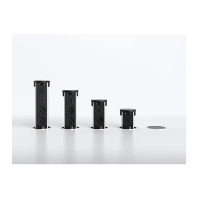 Presa pop-up da scrivania con caricabatterie wireless