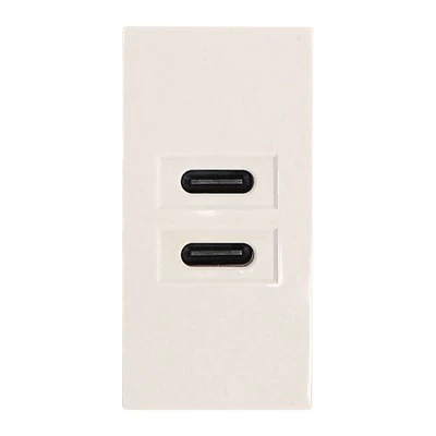 Doppio caricatore USB C da 10,5 W