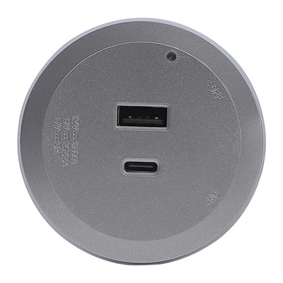 Caricatore USB Power Track ruotabile