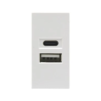 Caricabatterie USB A USB C da 10,5 W