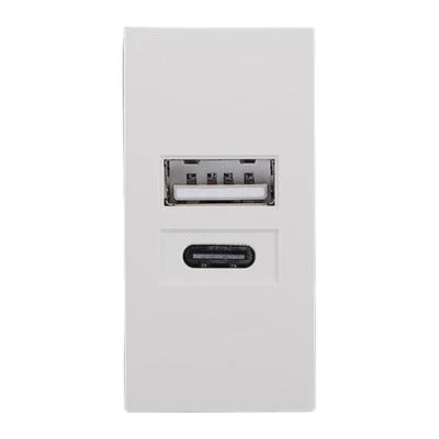 Caricabatterie USB A USB C 15 W